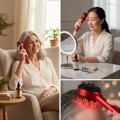 The Pro-Growth Photonic Scalp Wand (3-in-1 Restoration System)
